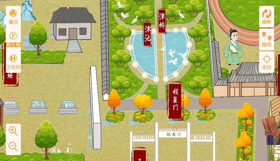 梧州手绘地图景区语音讲解导览系统：智慧景区建设的基石